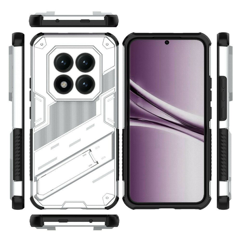 For Xiaomi Poco M8 Pro 5G / Redmi Note 15 Pro+ 5G (Global) Case PC + TPU Shockproof Phone Cover with Kickstand