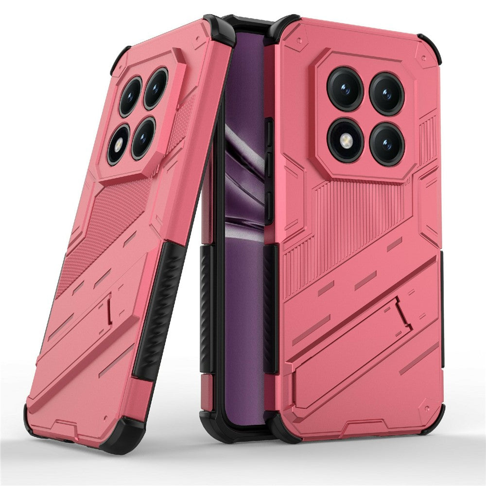 For Xiaomi Poco M8 Pro 5G / Redmi Note 15 Pro+ 5G (Global) Case PC + TPU Shockproof Phone Cover with Kickstand