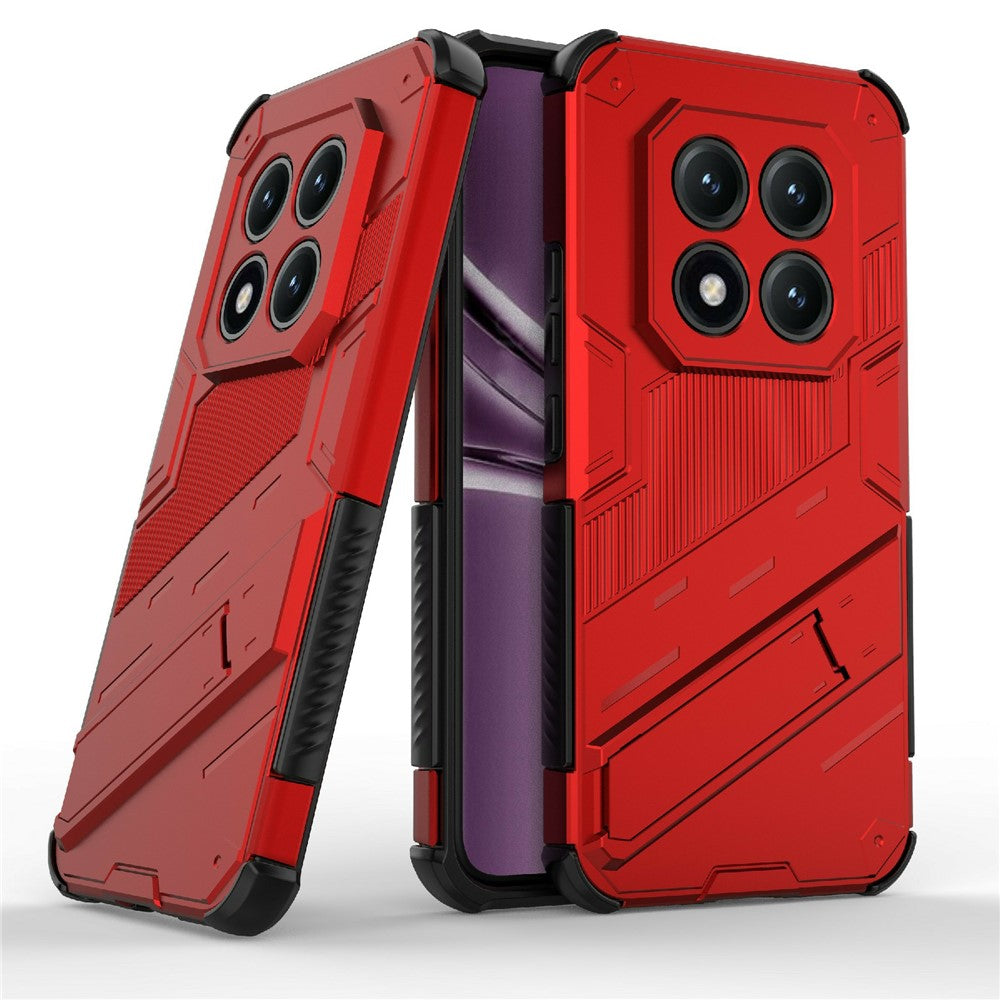 For Xiaomi Poco M8 Pro 5G / Redmi Note 15 Pro+ 5G (Global) Case PC + TPU Shockproof Phone Cover with Kickstand