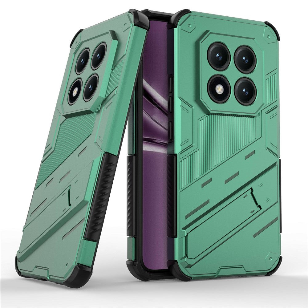 For Xiaomi Poco M8 Pro 5G / Redmi Note 15 Pro+ 5G (Global) Case PC + TPU Shockproof Phone Cover with Kickstand