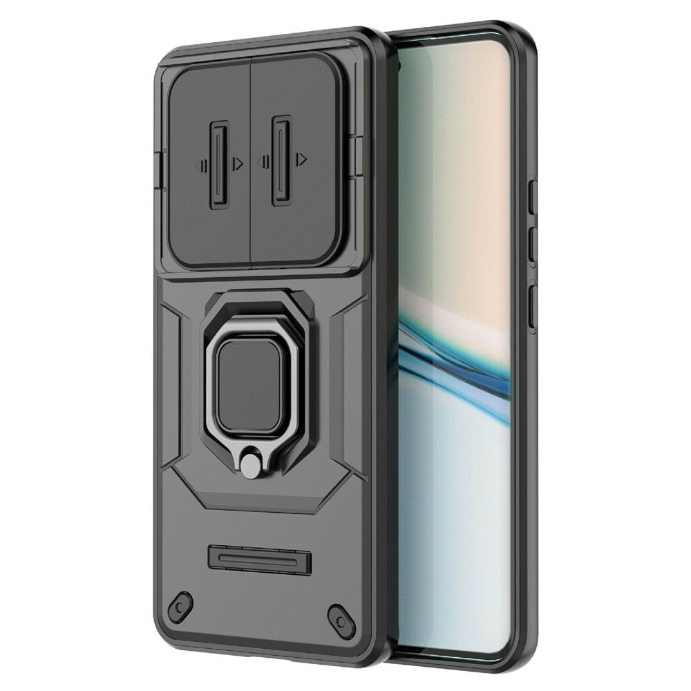 For Xiaomi Poco M8 5G / Redmi Note 15 5G (Global) Case PC + TPU Kickstand Phone Protector with Lens Cover