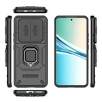 For Xiaomi Poco M8 5G / Redmi Note 15 5G (Global) Case PC + TPU Kickstand Phone Protector with Lens Cover
