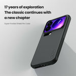 NILLKIN Frosted Shield Pro For Xiaomi 17 Pro Case Matte PC + TPU Phone Cover