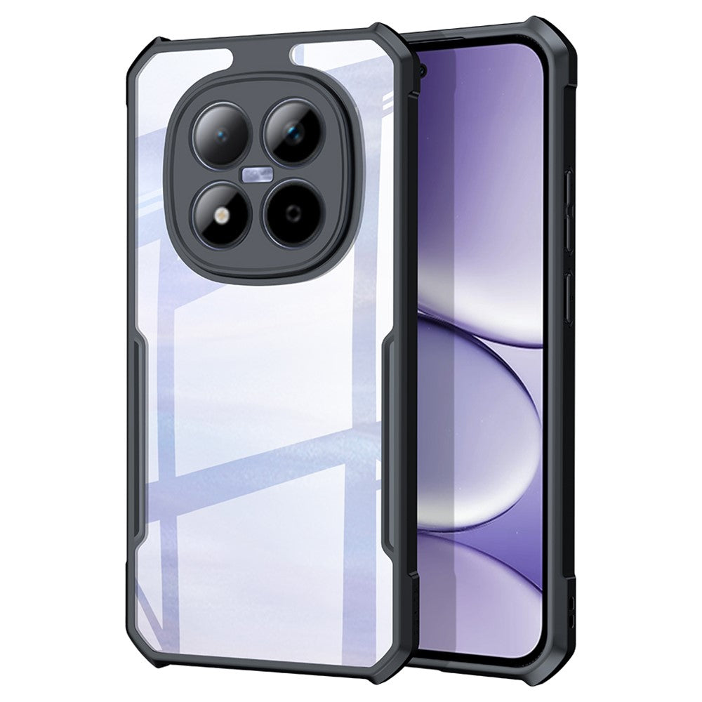 XUNDD För Xiaomi Redmi Note 15 Pro 5G (Global) Skal Stoppsäkert TPU + Akryl Genomskinligt Bakstycke mobilskal