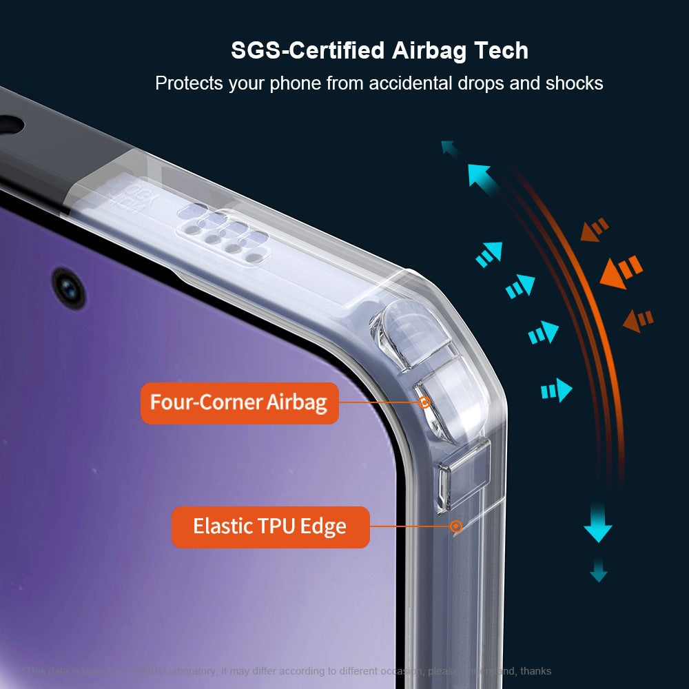 XUNDD För Xiaomi Redmi Note 15 Pro 5G (Global) Skal Stoppsäkert TPU + Akryl Genomskinligt Bakstycke mobilskal