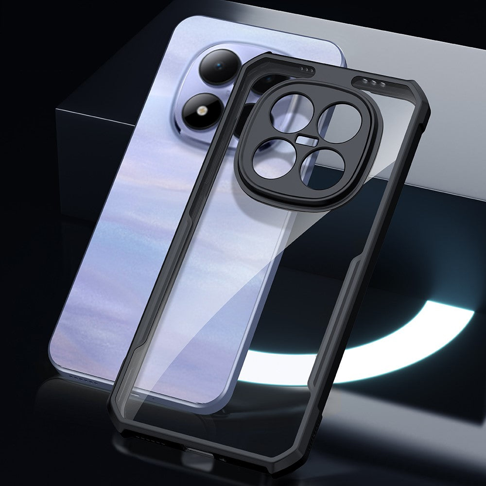 XUNDD För Xiaomi Redmi Note 15 Pro 5G (Global) Skal Stoppsäkert TPU + Akryl Genomskinligt Bakstycke mobilskal