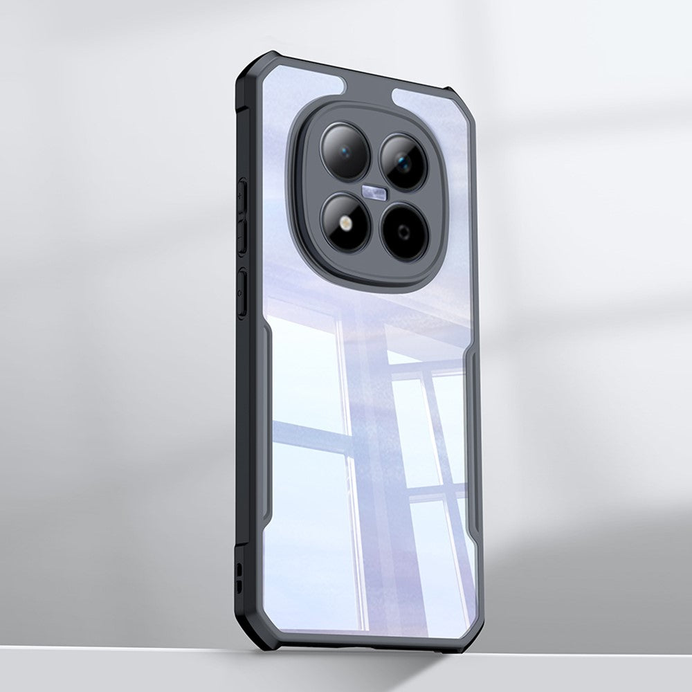 XUNDD För Xiaomi Redmi Note 15 Pro 5G (Global) Skal Stoppsäkert TPU + Akryl Genomskinligt Bakstycke mobilskal