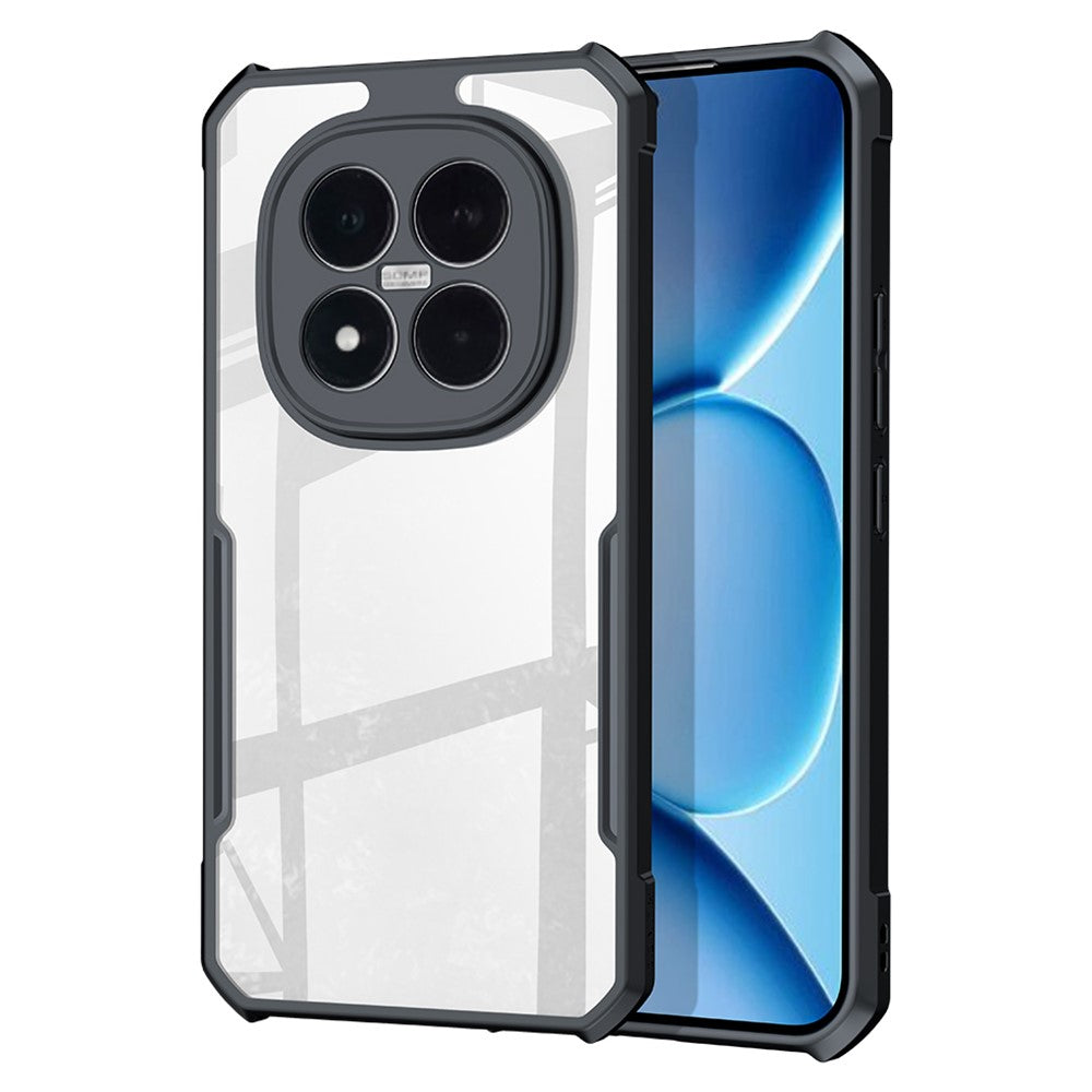 XUNDD För Xiaomi Poco M8 Pro 5G / Redmi Note 15 Pro+ 5G (Global) Skal Stoppsäkert TPU + Akryl Genomskinligt Bakstycke mobilskal