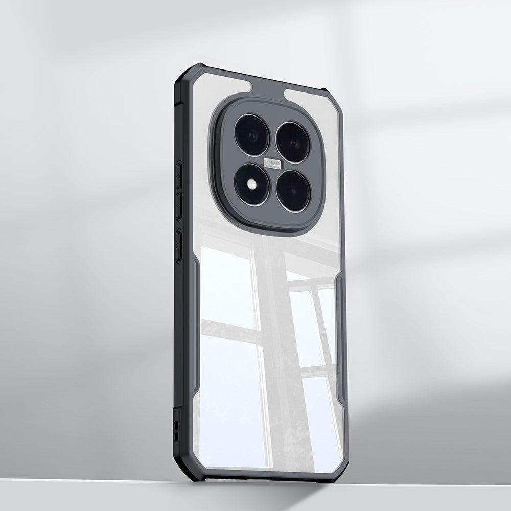 XUNDD För Xiaomi Poco M8 Pro 5G / Redmi Note 15 Pro+ 5G (Global) Skal Stoppsäkert TPU + Akryl Genomskinligt Bakstycke mobilskal