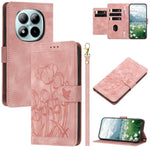 For Xiaomi Redmi Note 15 Pro 5G (Global) Case Tulip Leather Phone Cover with 5 Card Slots Wallet