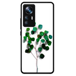 Xiaomi 12T Pro 5G TPU+PC-mobilskal med snyggt mönstertryck och härdat glas, reptålig baksida