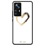 For Xiaomi 12T Pro 5G Stylish Pattern Printing TPU+PC+Tempered Glass Phone Protective Case Anti-Scratch Back Cover