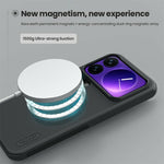 NILLKIN Frosted Shield Pro för Xiaomi 17 Pro Max Magnetiskt Skal PC + TPU mobilskydd