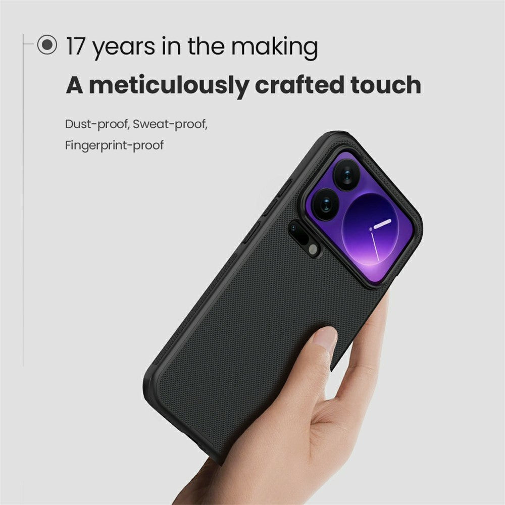 NILLKIN Frosted Shield Pro for Xiaomi 17 Pro Max Magnetic Case PC + TPU Phone Cover
