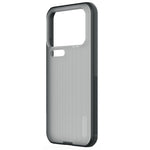 NILLKIN Super Frosted Shield Pro-etui til Xiaomi 17 Pro Max, mat PC TPU, gennemsigtigt sort mobilcover