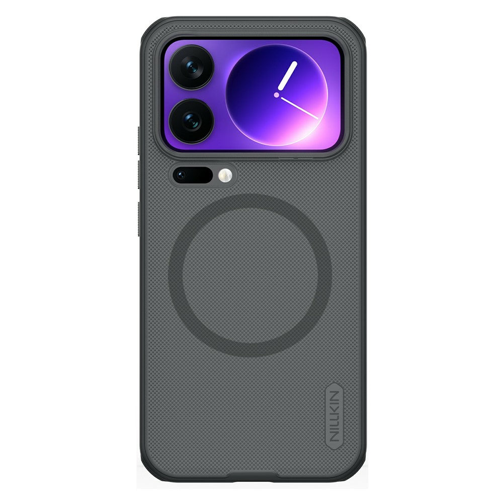 NILLKIN Super Frosted Shield Pro for Xiaomi 17 Pro Max Magnetic Case Matte PC TPU Clear Black Phone Back Cover