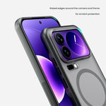NILLKIN Super Frosted Shield Pro for Xiaomi 17 Pro Max Magnetic Case Matte PC TPU Clear Black Phone Back Cover