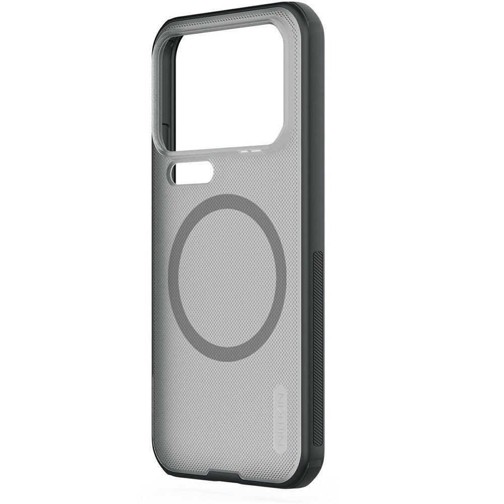 NILLKIN Super Frosted Shield Pro for Xiaomi 17 Pro Max Magnetic Case Matte PC TPU Clear Black Phone Back Cover