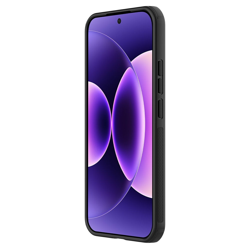 NILLKIN Super Frosted Shield Pro for Xiaomi 17 Pro Max Magnetic Case Matte PC TPU Clear Black Phone Back Cover