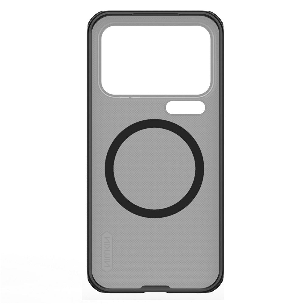 NILLKIN Super Frosted Shield Pro for Xiaomi 17 Pro Max Magnetic Case Matte PC TPU Clear Black Phone Back Cover