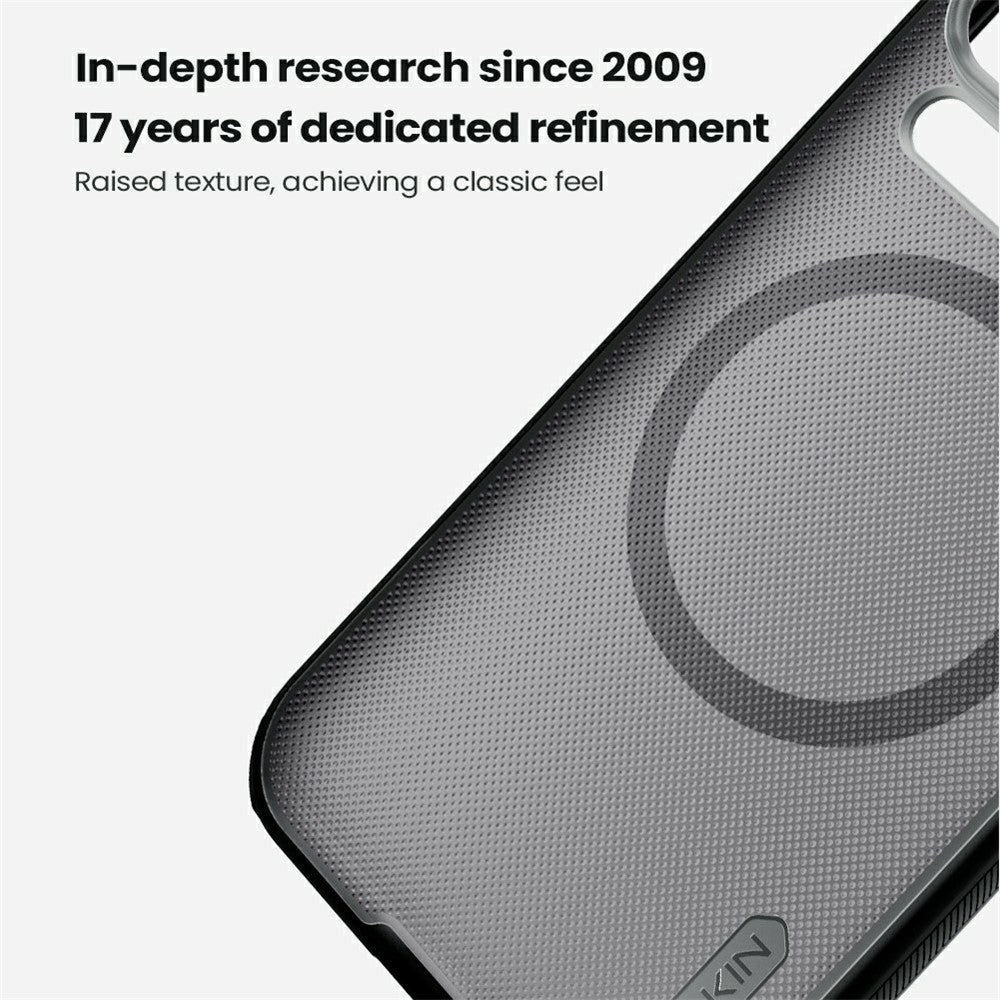 NILLKIN Super Frosted Shield Pro for Xiaomi 17 Pro Max Magnetic Case Matte PC TPU Clear Black Phone Back Cover