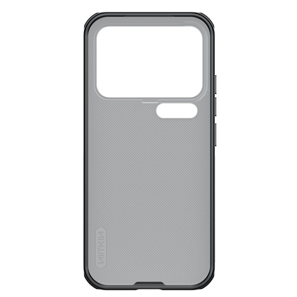 NILLKIN Super Frosted Shield Pro For Xiaomi 17 Pro Case Matte PC TPU Clear Black Phone Back Cover