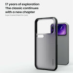 NILLKIN Super Frosted Shield Pro For Xiaomi 17 Pro Case Matte PC TPU Clear Black Phone Back Cover