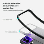 NILLKIN Super Frosted Shield Pro For Xiaomi 17 Pro Case Matte PC TPU Clear Black Phone Back Cover