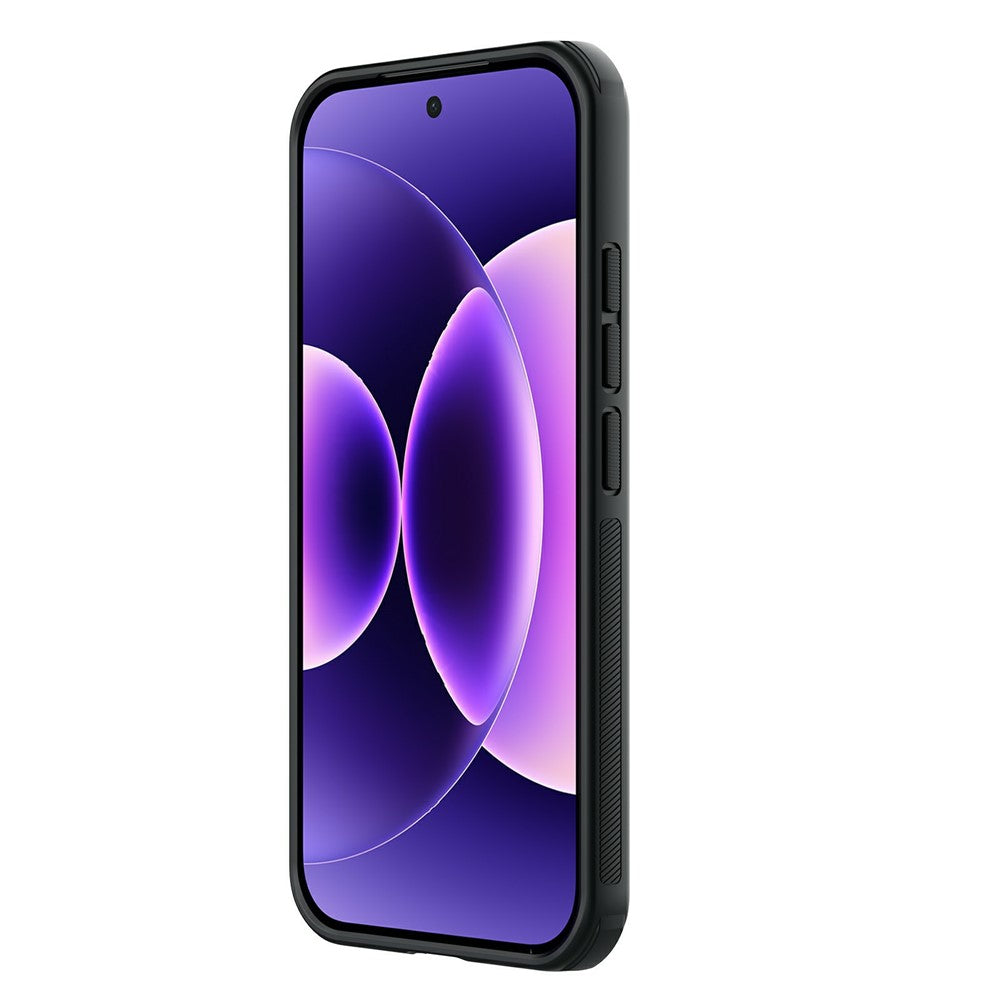 NILLKIN Super Frosted Shield Pro for Xiaomi 17 Pro Magnetic Case Matte PC TPU Clear Black Phone Back Cover