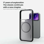 NILLKIN Super Frosted Shield Pro for Xiaomi 17 Pro Magnetic Case Matte PC TPU Clear Black Phone Back Cover