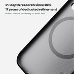 NILLKIN Super Frosted Shield Pro for Xiaomi 17 Pro Magnetic Case Matte PC TPU Clear Black Phone Back Cover