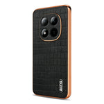 AZNS For Xiaomi Redmi Note 15 Pro 5G (Global) Case Electroplating Crocodile Texture PU + TPU Phone Cover