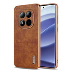 AZNS For Xiaomi Redmi Note 15 Pro 5G (Global) Case Electroplating Crocodile Texture PU + TPU Phone Cover
