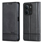 AZNS For Xiaomi Redmi 15C 4G (Global) (171mm)  /  Poco C85 4G (171mm) Case Cowhide Texture PU Leather Wallet Phone Cover
