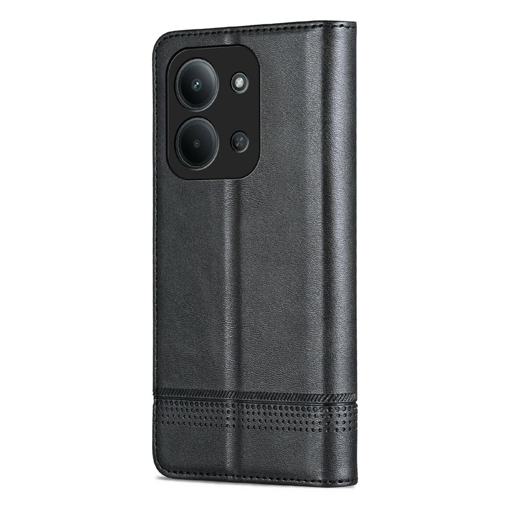 AZNS For Xiaomi Redmi 15C 4G (Global) (171mm)  /  Poco C85 4G (171mm) Case Cowhide Texture PU Leather Wallet Phone Cover
