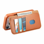 CASENEO For iPhone 18 Pro Max / 17 Pro Max Magnetic Case RFID Blocking Wallet Detachable Leather Phone Cover with Wristband
