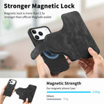 CASENEO MW-03 til iPhone 18 Pro Max / 17 Pro Max etui med aftagelig pung i læder + TPU telefoncover