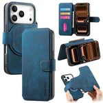 CASENEO MW-03 til iPhone 18 Pro Max / 17 Pro Max etui med aftagelig pung i læder + TPU telefoncover