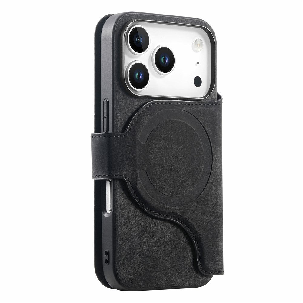 CASENEO MW-03 For iPhone 18 Pro / 17 Pro Case with Detachable Wallet Leather + TPU Phone Cover