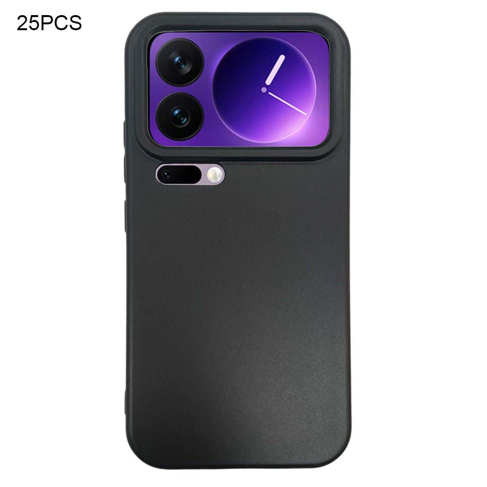 25 st. fodral för Xiaomi 17 Pro, 1,2 mm, matt TPU-fodral