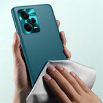 For Xiaomi Redmi Note 12 Pro+ 5G Shockproof PU Leather Coated TPU + PC Hybrid Case Protective Phone Cover
