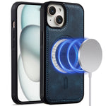 LC.IMEEKE L6 For iPhone 13 mini / 12 mini Case PU Leather Coated PC TPU Phone Cover Compatible with MagSafe