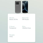 LEREACH TOC Series for Xiaomi 15T Pro Case TPU + Acrylic Phone Cover