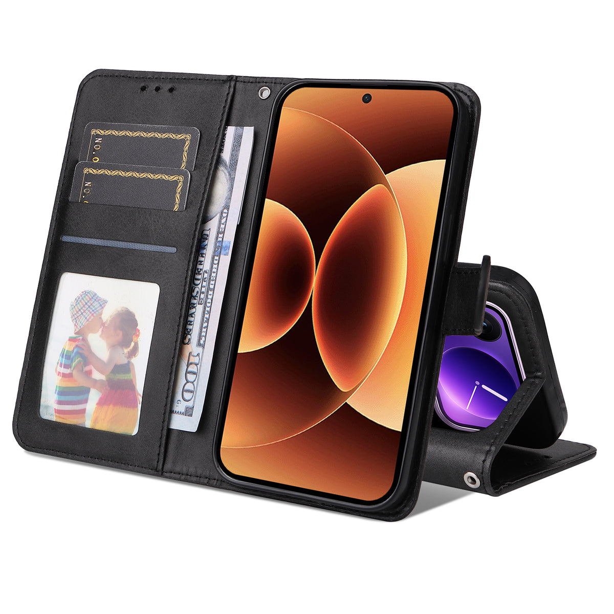 For Xiaomi 17 Pro Max Case Wallet PU Leather Folio Flip Phone Cover