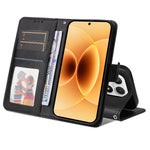 For Xiaomi 17 Case Wallet PU Leather Folio Flip Phone Cover