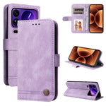 For Xiaomi 17 Pro Max Leather Wallet Cases Skin Touch Phone Cover Stand with Strap