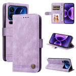 For Xiaomi 17 Pro Leather Wallet Cases Skin Touch Phone Cover Stand with Strap