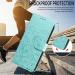 For Xiaomi 17 Pro Case RFID Blocking Imprinted Dog Pattern PU Leather Phone Cover with Wrist Strap