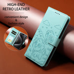 For Xiaomi 17 Pro Case RFID Blocking Imprinted Dog Pattern PU Leather Phone Cover with Wrist Strap