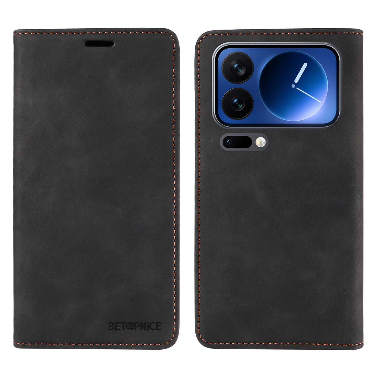 BETOPNICE For Xiaomi 17 Pro Case  Magnetic Closure RFID Blocking Wallet Stand Leather Phone Cover